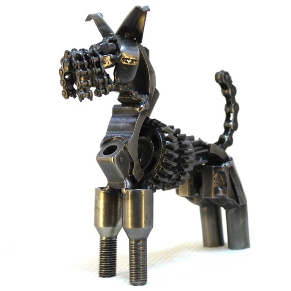 Steampunk Schnauzer dog