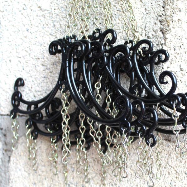 10 hanger metal with chain