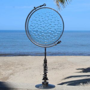 5015 Extra Large Monumental Floor Magiscope Sculpture 82" Height