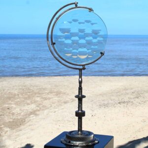 5013 Magiscope 30" tall and 12" diameter glass